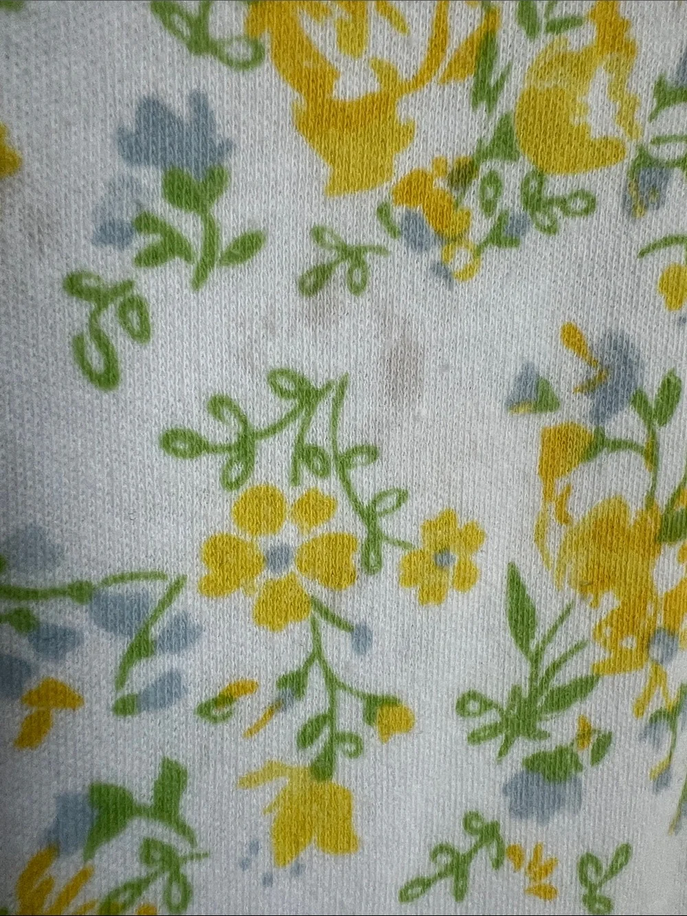 Laura Ashley | White and Yellow Floral Baby Onesie Bodysuit Size 3-6 Months